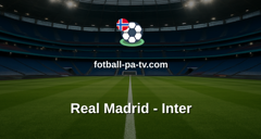 Champions League: Real Madrid - Inter