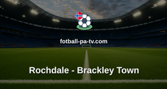 National League: Rochdale - Brackley Town