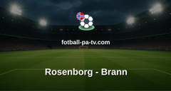 Eliteserien: Rosenborg - Brann