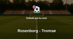 Eliteserien: Rosenborg - Tromsø