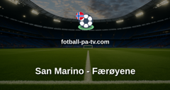 Treningskamp: San Marino - Færøyene