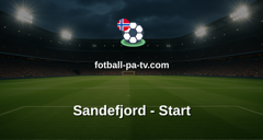 Eliteserien: Sandefjord - Start