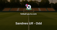 OBOS-ligaen: Sandnes Ulf - Odd