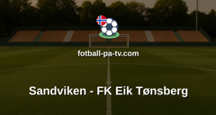 PostNord-ligaen: Sandviken - FK Eik Tønsberg