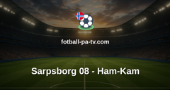 Eliteserien: Sarpsborg 08 - Ham-Kam