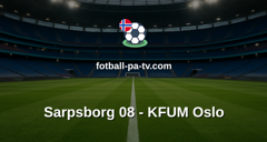 Eliteserien: Sarpsborg 08 - KFUM Oslo