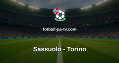 Serie A: Sassuolo - Torino