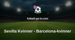 Primera División Femenina: Sevilla Kvinner - Barcelona-kvinner