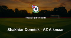 UEFA Conference League: Shakhtar Donetsk - AZ Alkmaar