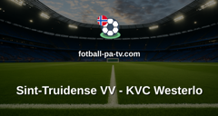 Belgian Pro League: Sint-Truidense VV - KVC Westerlo