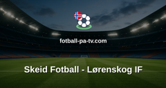 PostNord-ligaen: Skeid Fotball - Lørenskog IF