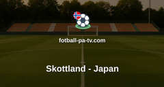 Treningskamp: Skottland - Japan