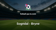 OBOS-ligaen: Sogndal - Bryne