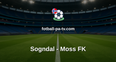 OBOS-ligaen: Sogndal - Moss FK