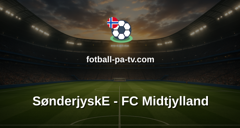Superligaen: SønderjyskE - FC Midtjylland