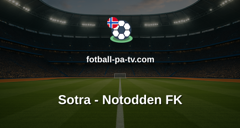 PostNord-ligaen: Sotra - Notodden FK
