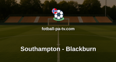 Championship: Southampton - Blackburn