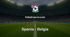 Fotball-VM: Spania - Belgia