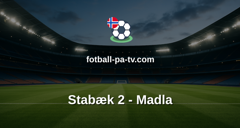 Norsk Tipping-ligaen: Stabæk 2 - Madla