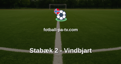 Norsk Tipping-ligaen: Stabæk 2 - Vindbjart