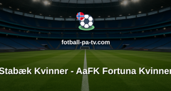 Toppserien: Stabæk Kvinner - AaFK Fortuna Kvinner