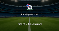 Eliteserien: Start - Aalesund
