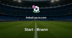 Eliteserien: Start - Brann