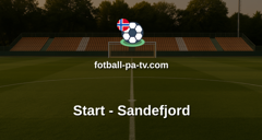 Eliteserien: Start - Sandefjord