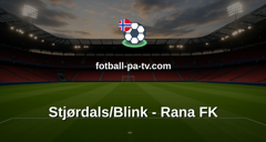 PostNord-ligaen: Stjørdals/Blink - Rana FK