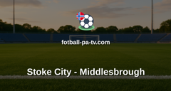 Championship: Stoke City - Middlesbrough