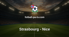 Ligue 1: Strasbourg - Nice