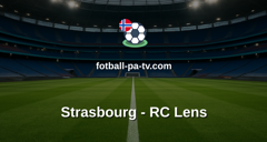 Ligue 1: Strasbourg - RC Lens