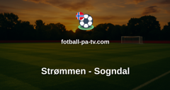 OBOS-ligaen: Strømmen - Sogndal
