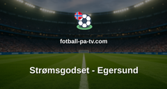 OBOS-ligaen: Strømsgodset - Egersund