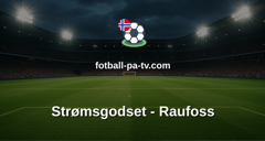 OBOS-ligaen: Strømsgodset - Raufoss