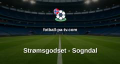 OBOS-ligaen: Strømsgodset - Sogndal