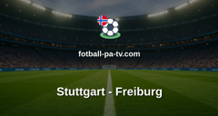 DFB Pokal: Stuttgart - Freiburg