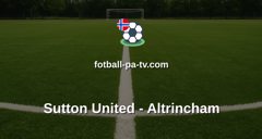 National League: Sutton United - Altrincham