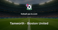 National League: Tamworth - Boston United