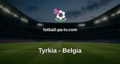 UEFA Nations League: Tyrkia - Belgia