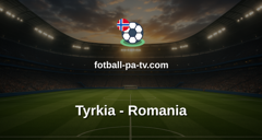 VM-kvalifisering: Tyrkia - Romania