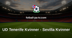 Primera División Femenina: UD Tenerife Kvinner - Sevilla Kvinner