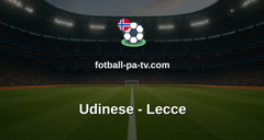 Serie A: Udinese - Lecce