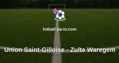 Belgian Pro League: Union Saint-Gilloise - Zulte Waregem