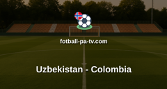 Fotball-VM: Uzbekistan - Colombia