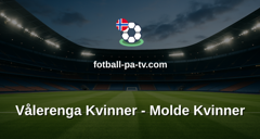 Toppserien: Vålerenga Kvinner - Molde Kvinner