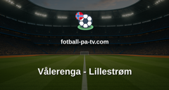 Eliteserien: Vålerenga - Lillestrøm
