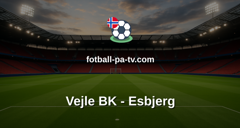 NordicBet Liga - 1. divisjon Danmark : Vejle BK - Esbjerg