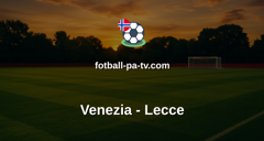 Serie A: Venezia - Lecce