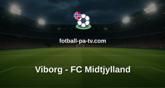 Superligaen: Viborg - FC Midtjylland